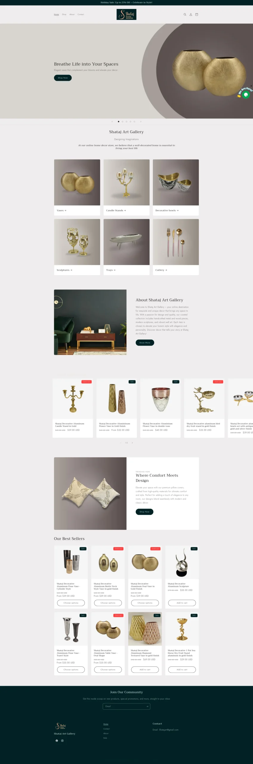 Premium Home Decor Brand